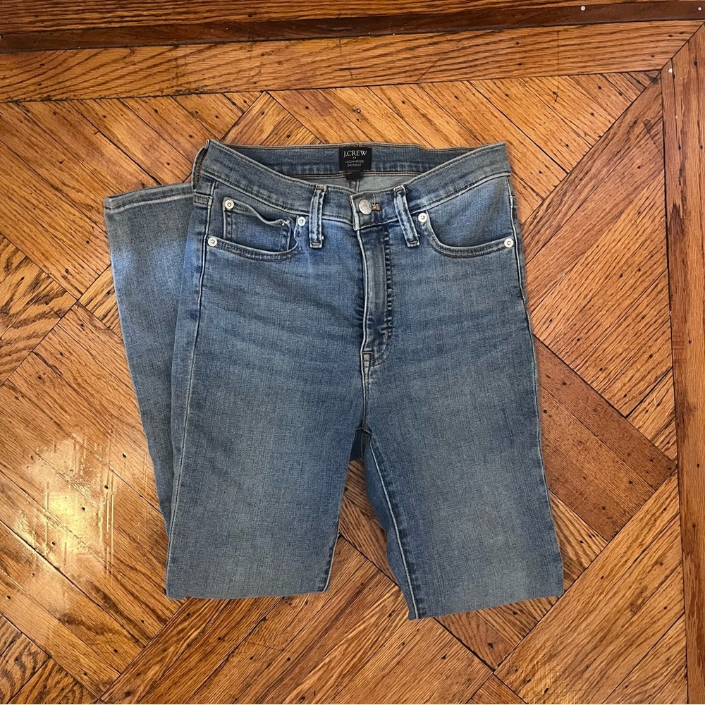 EUC J. Crew High-Rise Skinny jeans